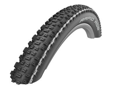 Schwalbe Rapid Rob Active Line All Terrain Tyre in Black/White 27.5X2.25 27.5 x 2.25"