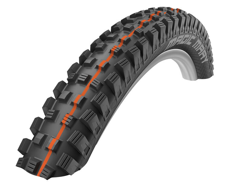 Schwalbe Magic Mary TLE Addix Soft Evolution SuperGravity Tyre in Black 29 x 2.60" (Folding) click to zoom image