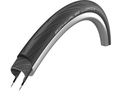 Schwalbe Schwalbe Lugano II Endurance Active-Line Tyre in Black 700 x 25mm (Wired)