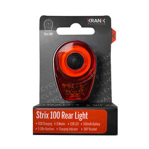 KranX Strix 100 USB Rear Light click to zoom image