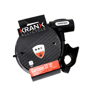 KranX Garrison 12mm x 1800mm Key Cable Lock click to zoom image