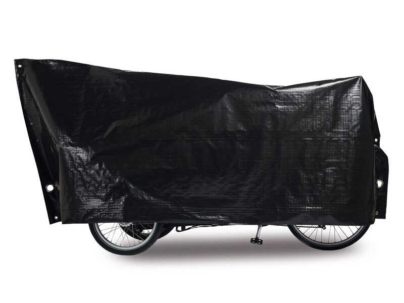 VK Covers Cargo Bike Waterproof Bicycle Cover in Black click to zoom image