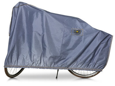 VK Covers E-Bike Showerproof Single Bicycle Cover with Ventilation in Blue/Grey