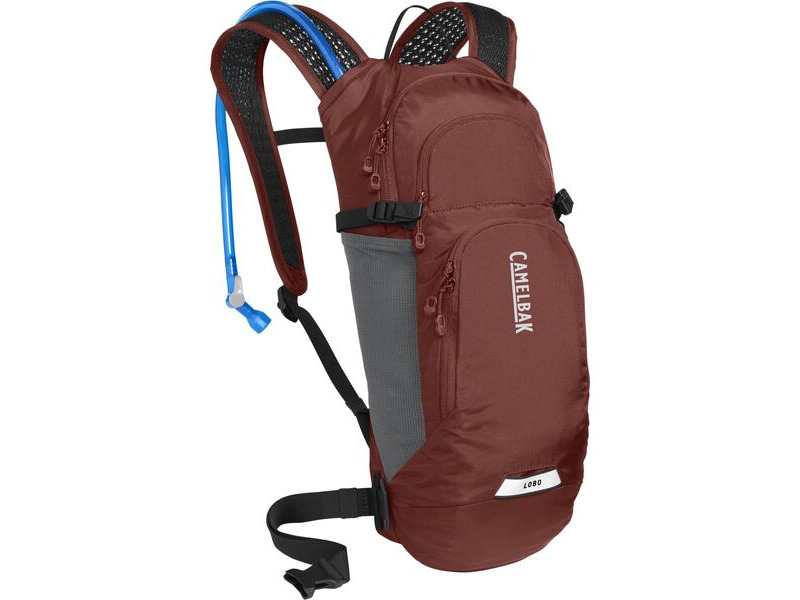 CamelBak Lobo Hydration Pack 9l With 2l Reservoir Fired Brick/Black 9l click to zoom image