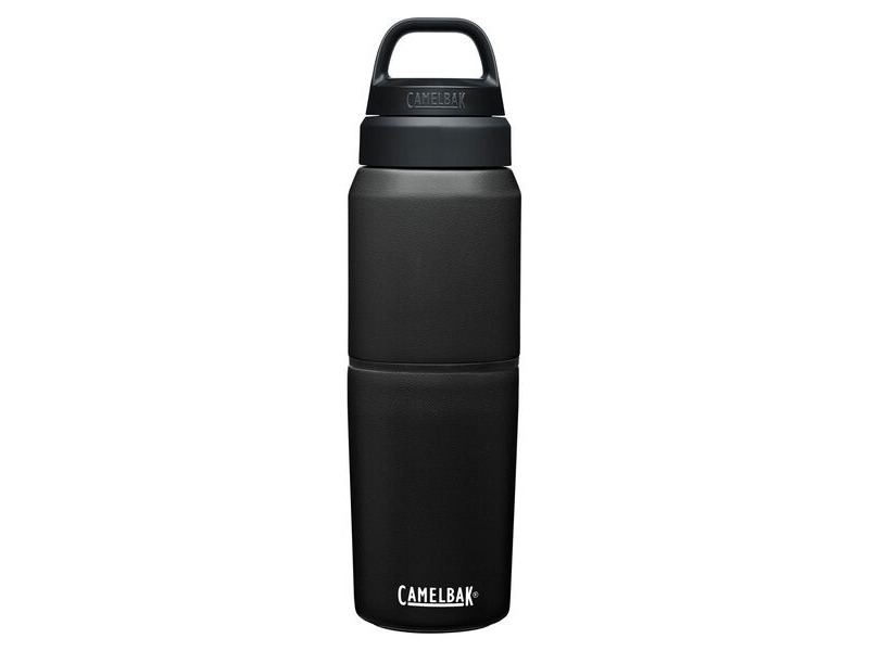 CamelBak Multibev Sst Vacuum Stainless 500ml Bottle With 350ml Cup Black/Black 500ml click to zoom image