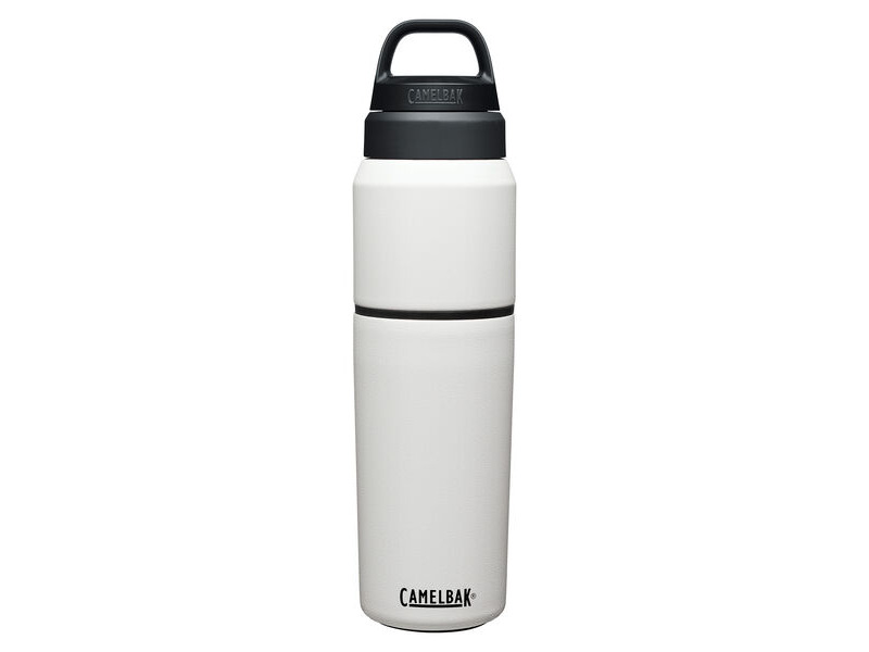 CamelBak Multibev Sst Vacuum Insulated 650ml Bottle With 480ml Cup White/White 650ml click to zoom image