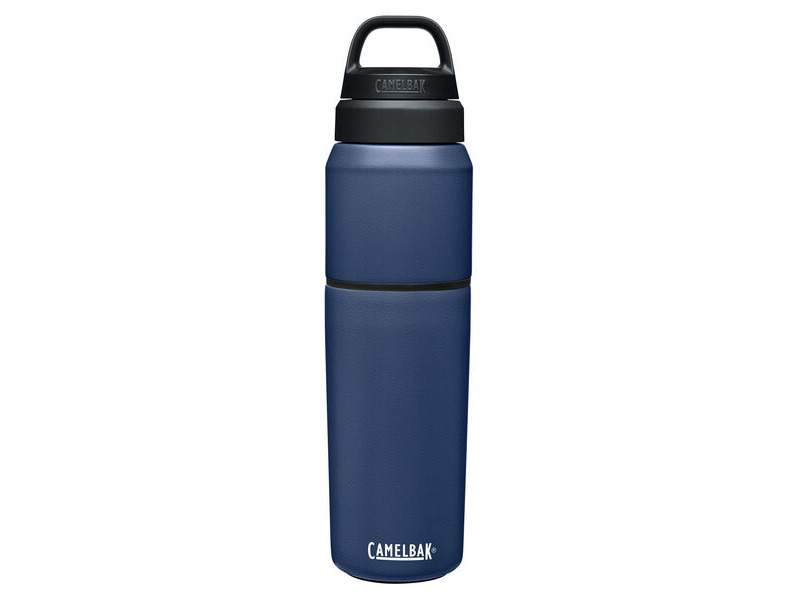CamelBak Multibev Sst Vacuum Insulated 650ml Bottle With 480ml Cup Navy/Navy 650ml click to zoom image