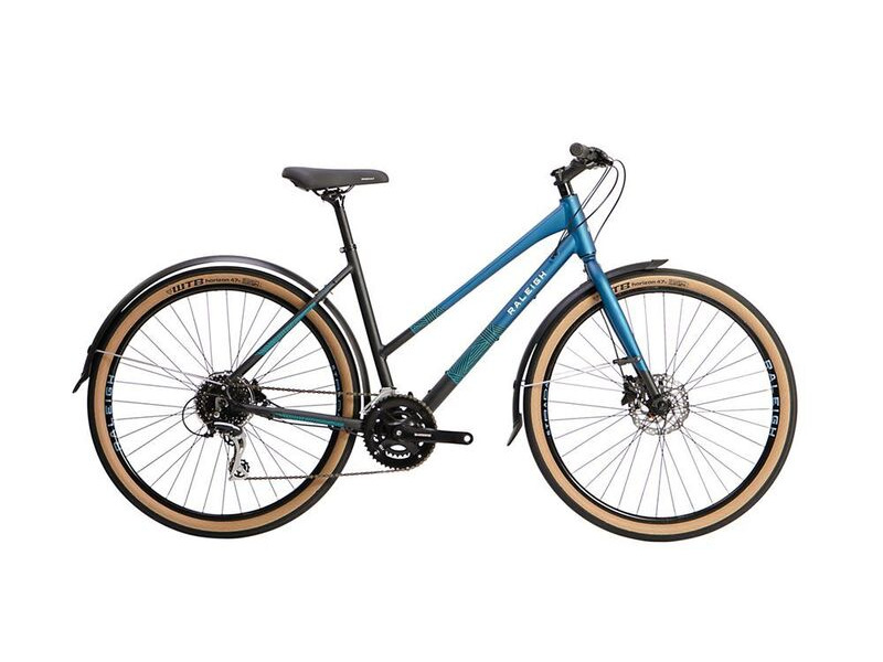 Raleigh Strada City Open Frame Blue/black click to zoom image