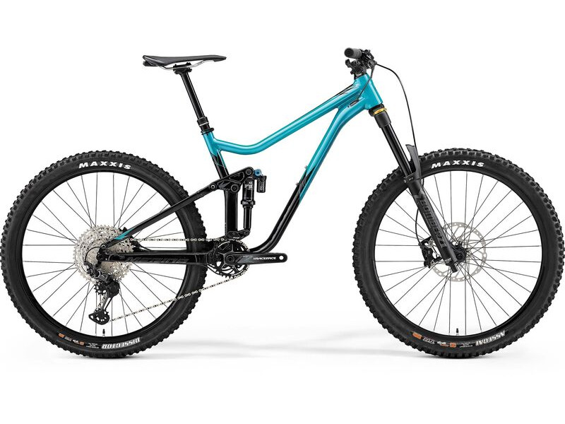 Merida One-Sixty 700 - Black/Teal click to zoom image
