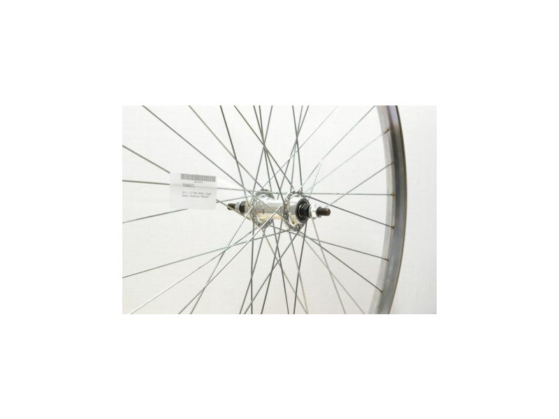 Unbranded 28 X 1 1/2 Rear Wheel - Single Speed - Westwood Stainless Steel click to zoom image
