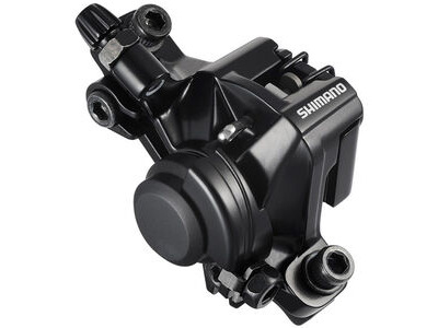 Shimano BR-M375 disc brake caliper, without adapter for front or rear, black