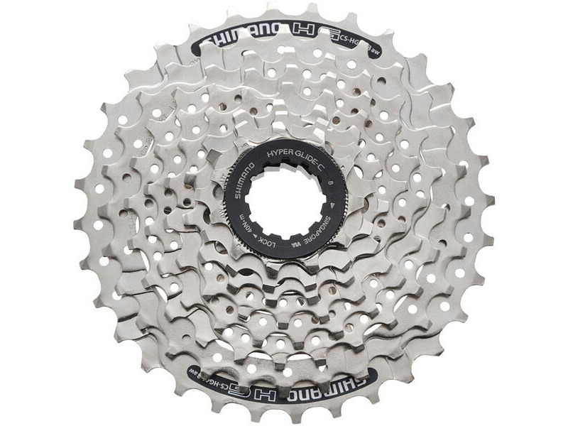 Shimano CS-HG41 8-speed cassette 11 - 34T click to zoom image