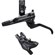 Shimano BR-M6100/BL-M6100 Deore bled brake lever/post mount 2 pot calliper  click to zoom image