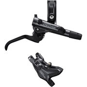 Shimano BR-M6100/BL-M6100 Deore bled brake lever/post mount 2 pot calliper Front Right Black  click to zoom image