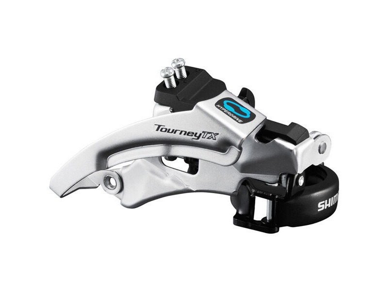 Shimano FD-TX800 Tourney TX front derailleur, top swing, dual pull, for 42/48T, 66-69 click to zoom image
