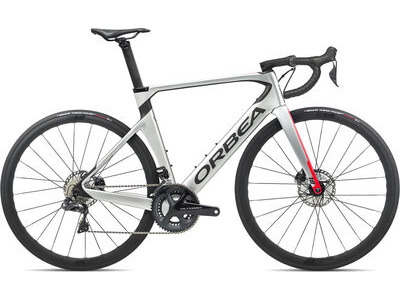 Orbea Orca Aero M20iTeam 47 Silver-Red-Carbon  click to zoom image