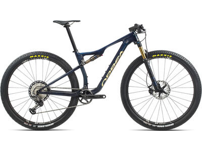 Orbea OIZ M-Pro S Blue-Gold  click to zoom image