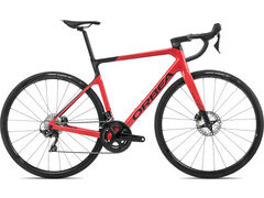 Orbea Orca M20Team PWR 47 Coral (Gloss) - Black (Matte)  click to zoom image