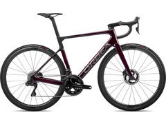 Orbea Orca M10iLTD 47 Red Wine (Gloss) - Raw Carbon (Matte)  click to zoom image