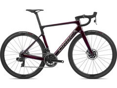 Orbea Orca M11eLTD 47 Red Wine (Gloss) - Raw Carbon (Matte)  click to zoom image