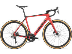 Orbea Gain M20i XS Coral (Gloss) - Black (Matte)  click to zoom image
