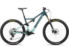 Orbea Rise M10 S Ice Green (Gloss) - Ocean (Matte)  click to zoom image