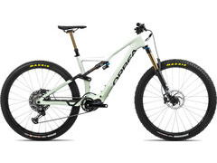 Orbea Rise M-Team S Sap White - Green Fog (Gloss)  click to zoom image