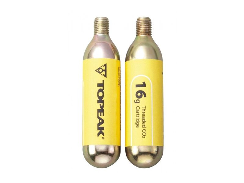 Topeak CO2 Cartridges Threaded 16g click to zoom image
