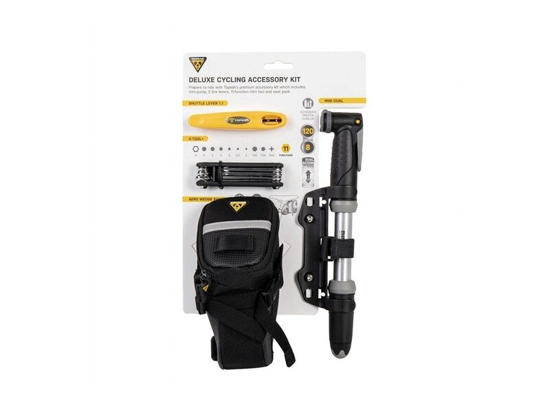 Topeak DELUXE CYCLING ACCESSORY KIT click to zoom image