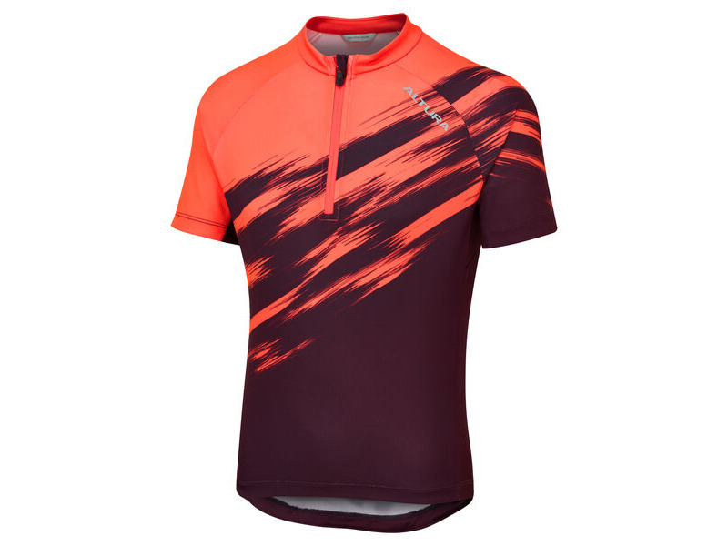 Altura Kid's Airstream Short Sleeve Jersey Pink/Purple click to zoom image