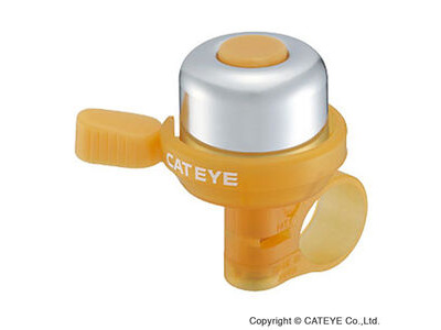 Cateye Pb-1000 Wind Brass Bell Tangerine