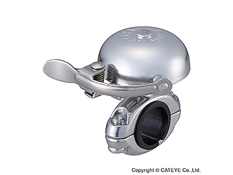 Cateye Oh-2300a Hibiki Aluminum Bell Silver click to zoom image