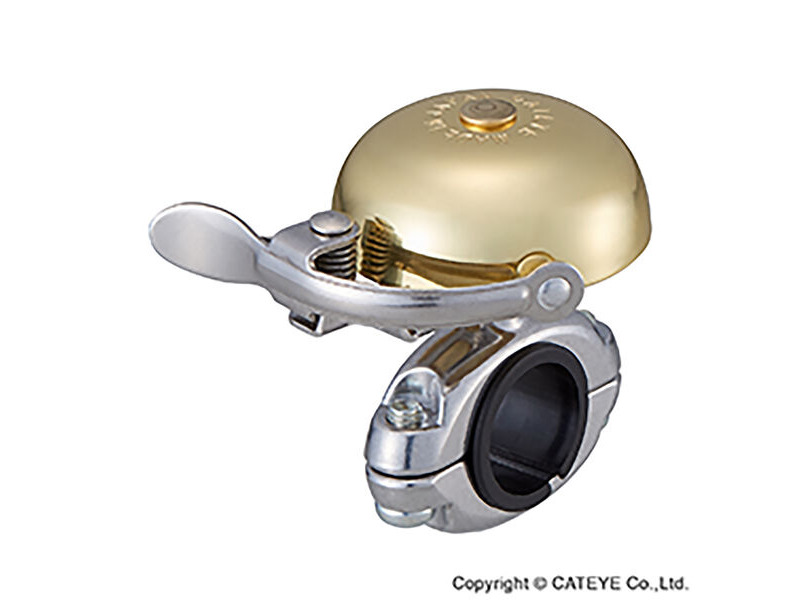 Cateye Oh-2300b Hibiki Brass Bell Gold click to zoom image