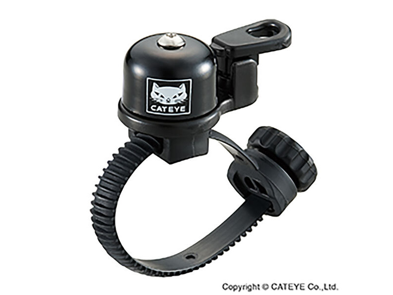 Cateye Oh-2400 Flextight Brass Bell Black click to zoom image