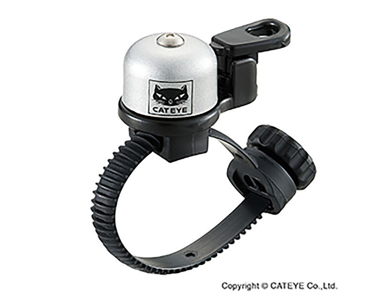 Cateye Oh-2400 Flextight Brass Bell Silver click to zoom image