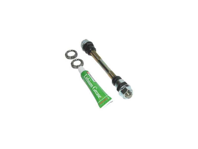 Weldtite 9mm Front Axle W/ Bearings/Grease click to zoom image