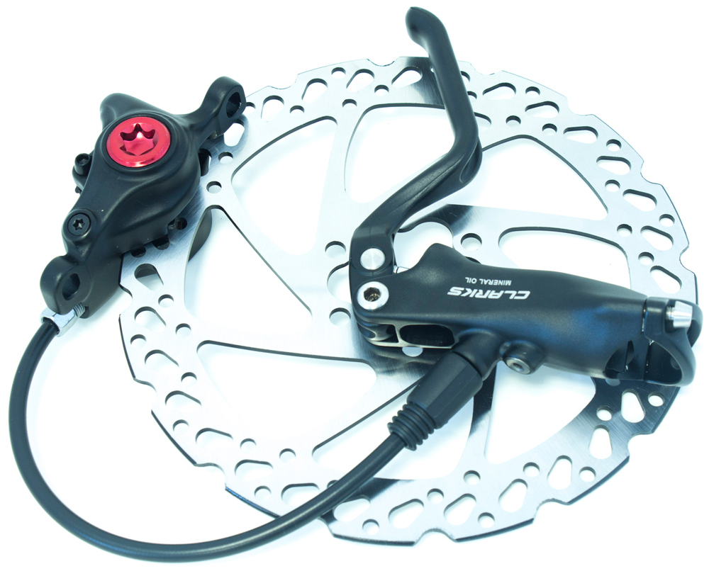 Clarks M3 Front & Rear Hydraulic Disc Brakeset 160mm :: £139.99 :: Components :: Brakes - Disc :: York