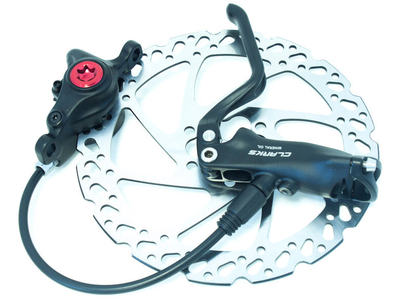Clarks M3 Front & Rear Hydraulic Disc Brakeset 160mm click to zoom image