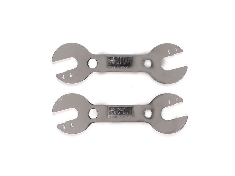 Cyclo Tools Cone Spanners (13/14mm & 15/16mm) click to zoom image