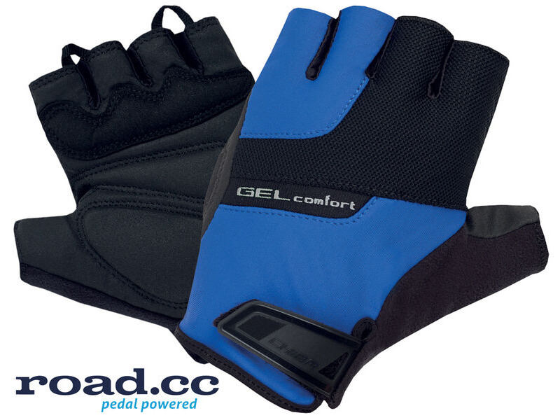 Chiba Gloves Gel Comfort Active Eco-Line Mitt Blue/Black click to zoom image